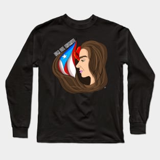 Mestiza Borinqueña Long Sleeve T-Shirt